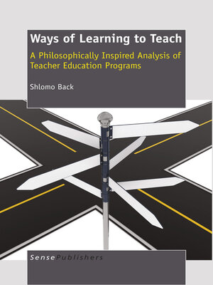 cover image of Ways of Learning to Teach
